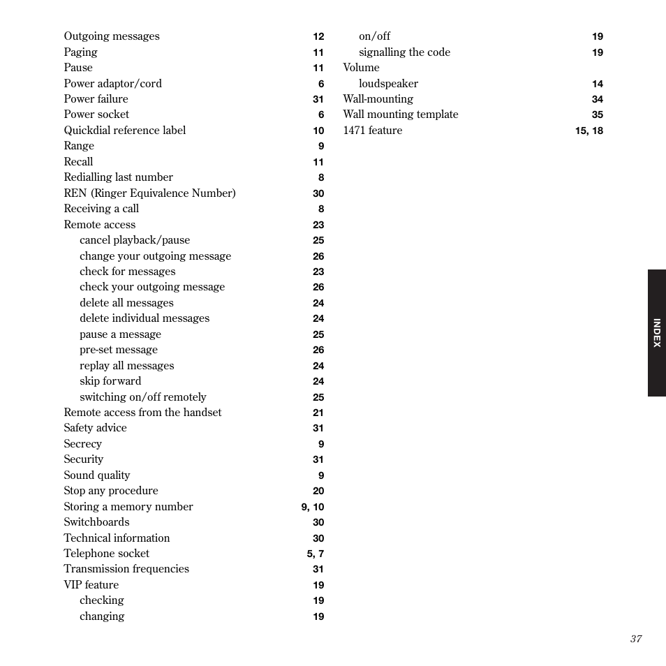 BT 1050 User Manual | Page 41 / 43