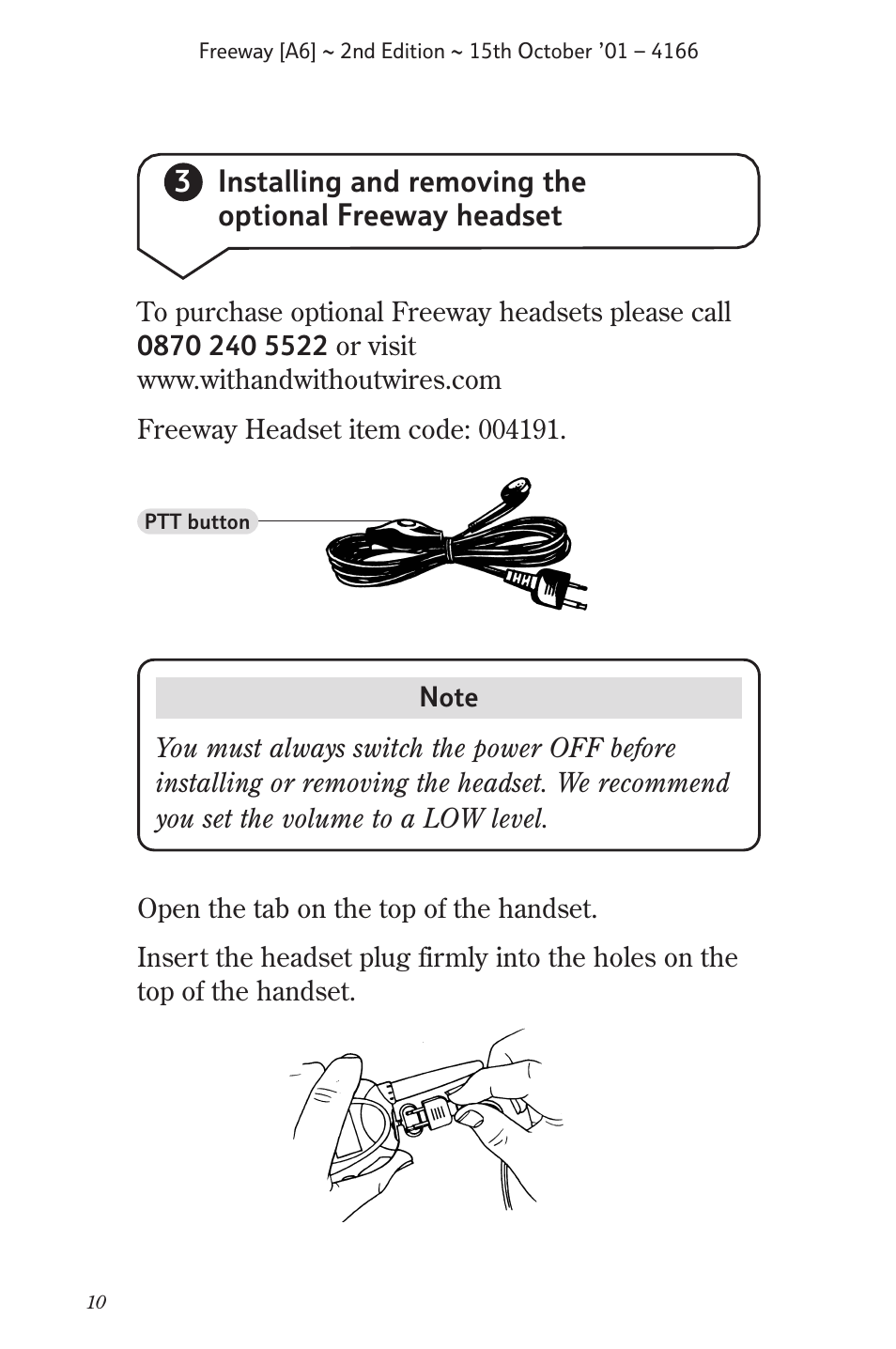 BT A6 User Manual | Page 10 / 22