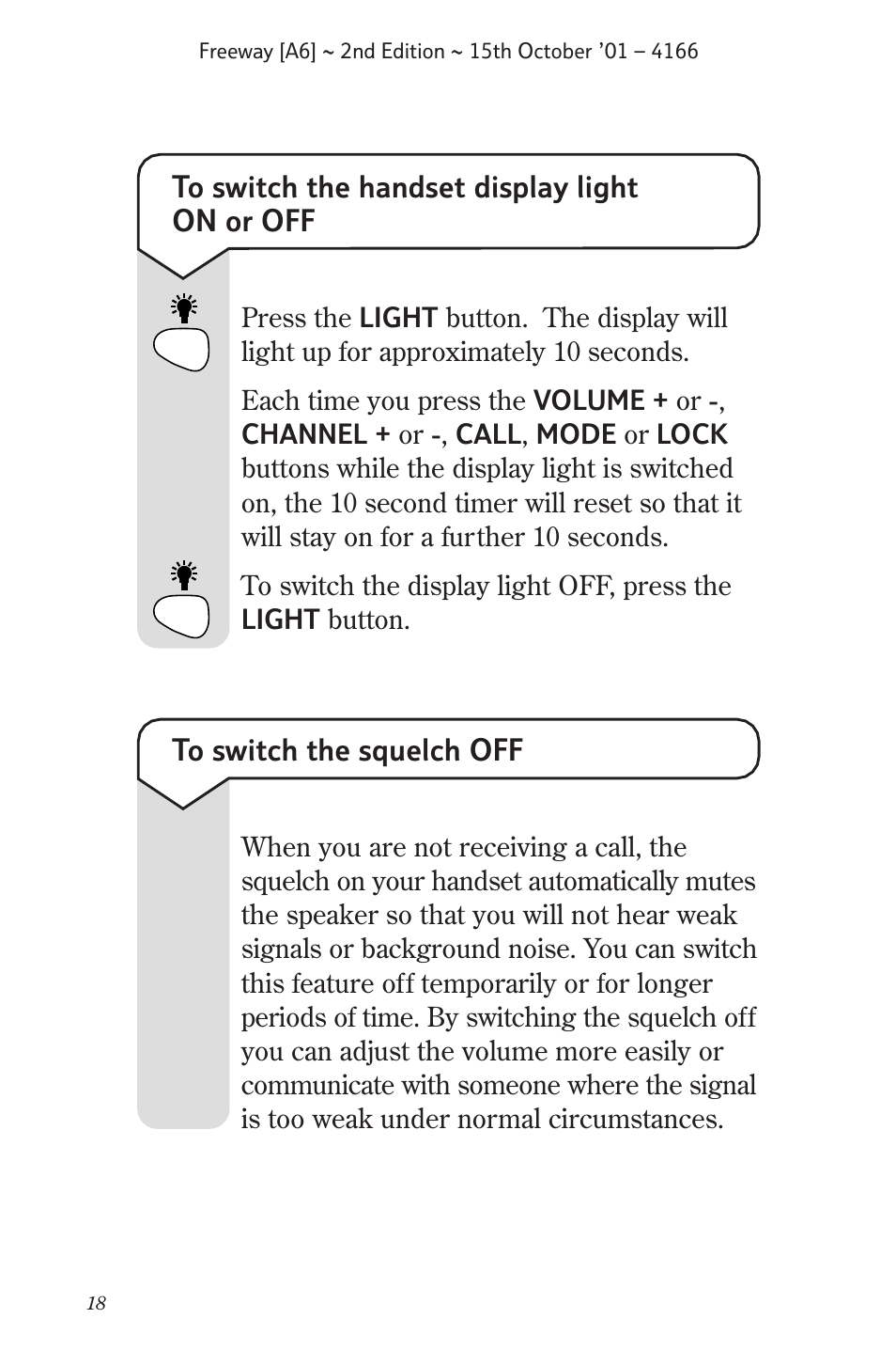 BT A6 User Manual | Page 18 / 22