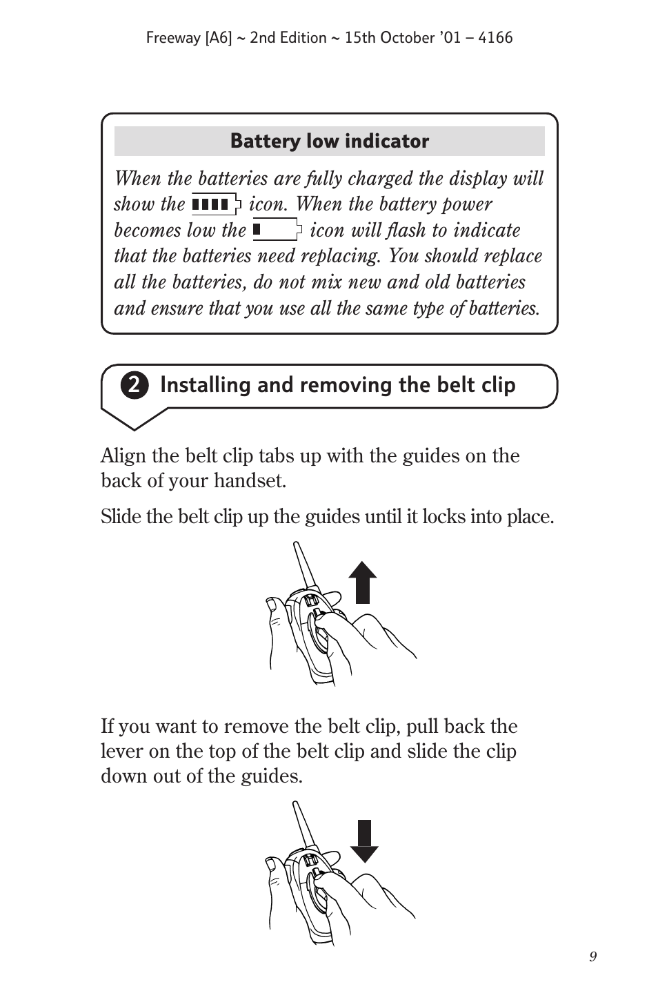 BT A6 User Manual | Page 9 / 22