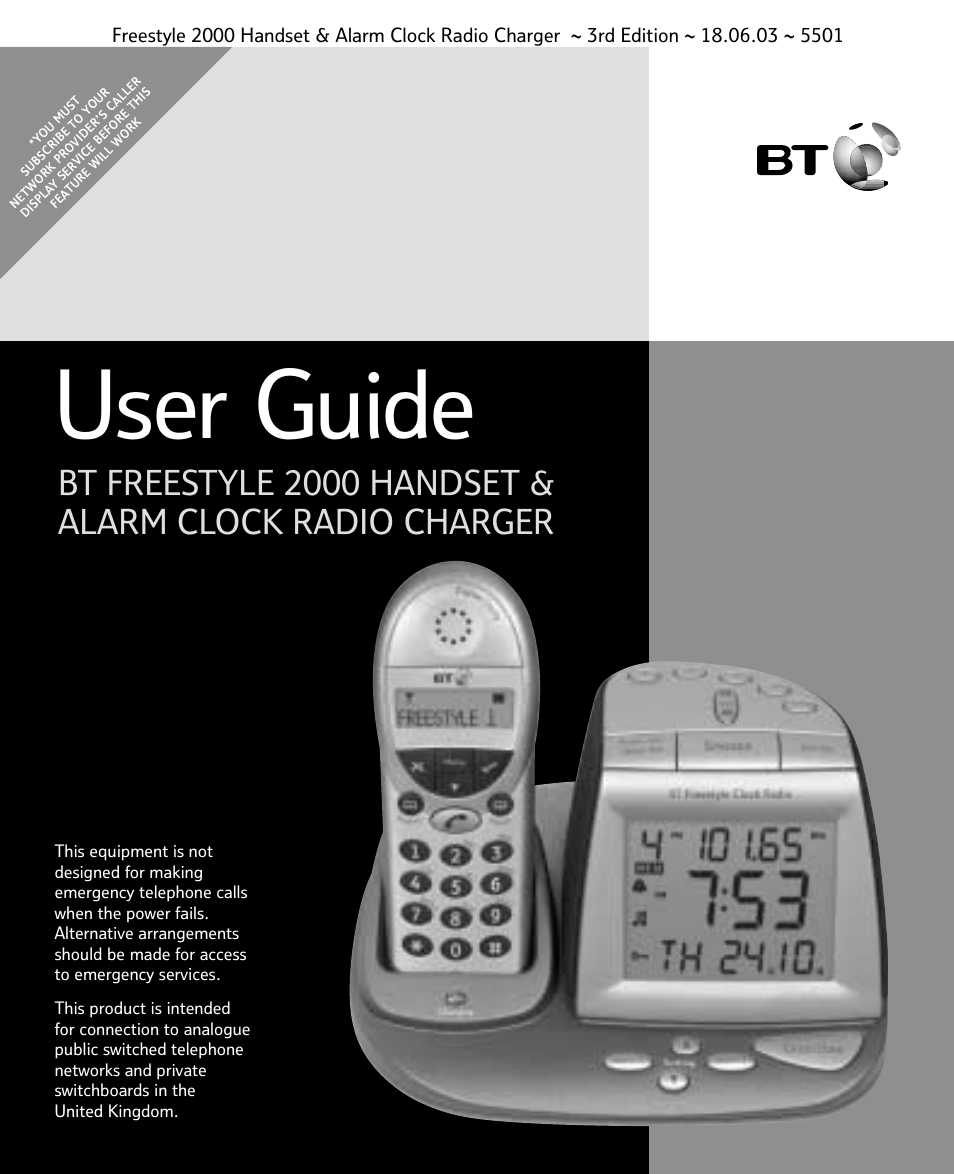 BT Freestyle 2000 User Manual | 37 pages