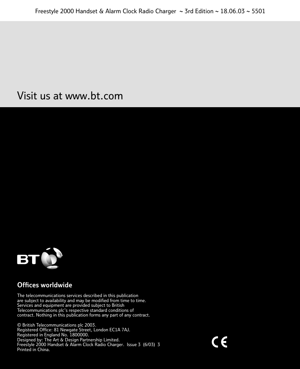 BT Freestyle 2000 User Manual | Page 37 / 37