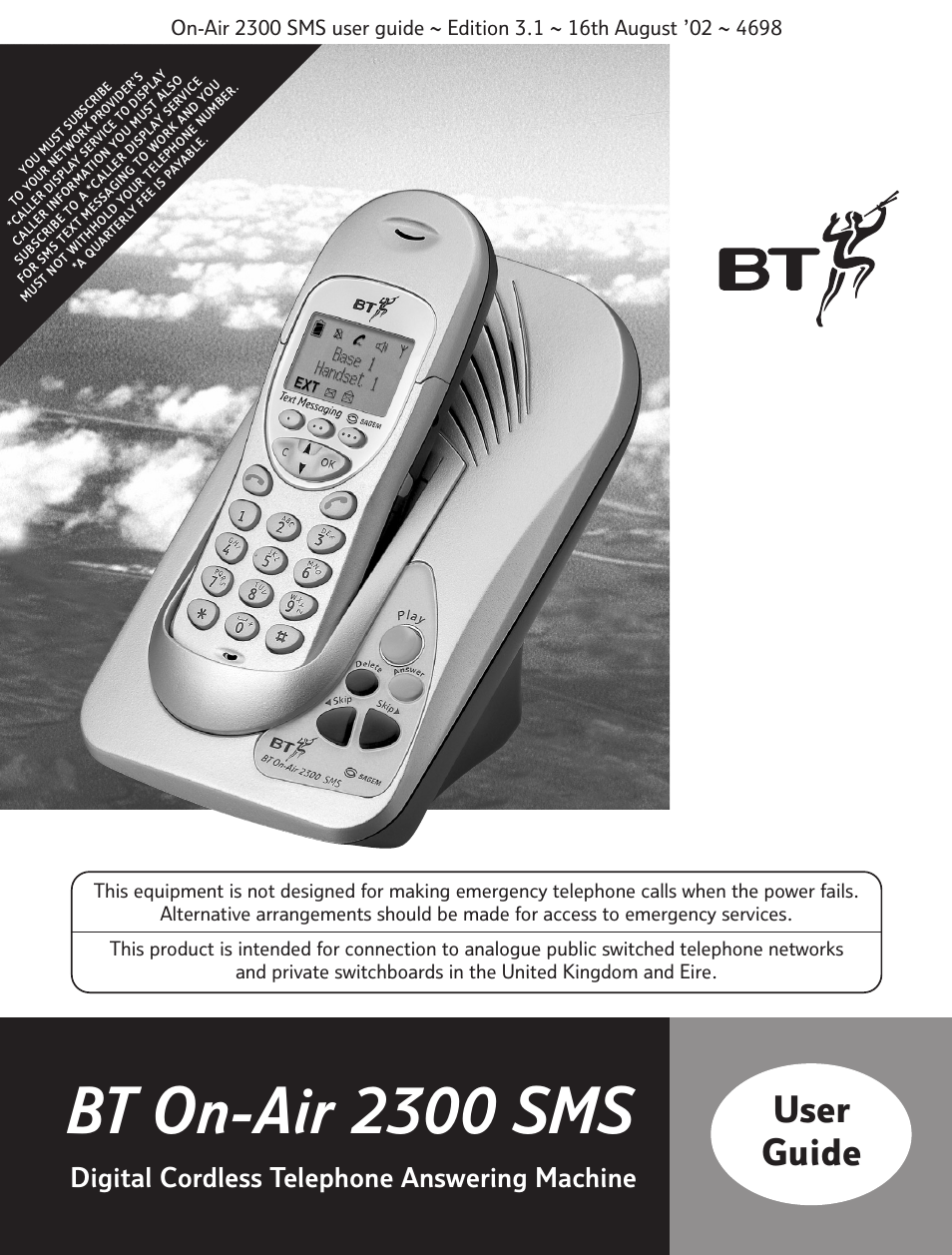 BT studio 2300 SMS User Manual | 43 pages