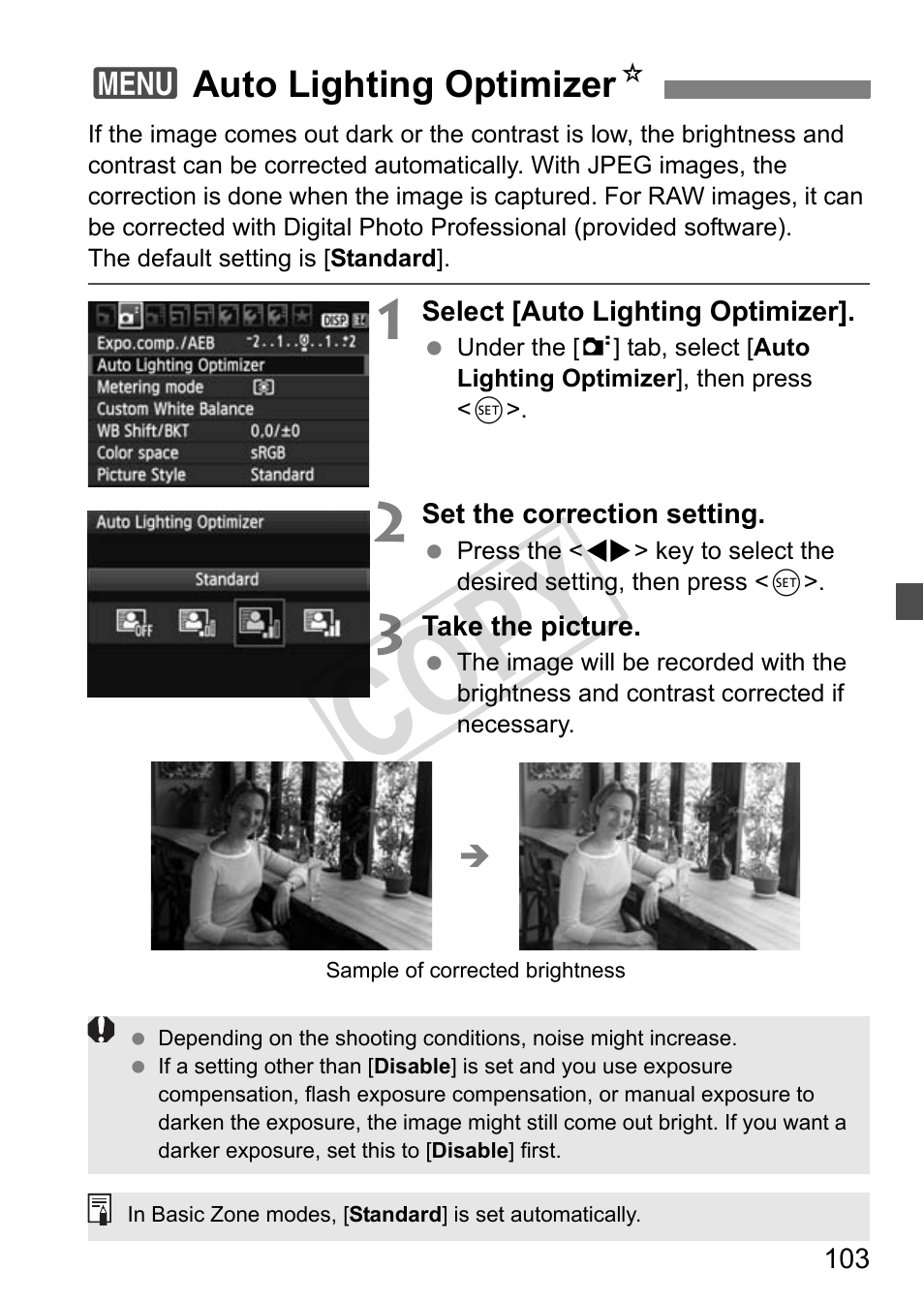 Cop y | Canon eos rebel T2i User Manual | Page 103 / 260