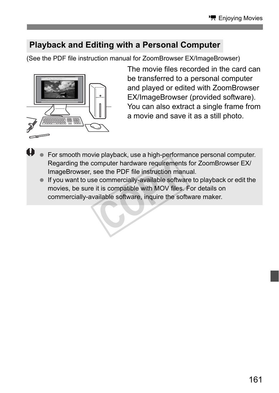 Cop y | Canon eos rebel T2i User Manual | Page 161 / 260