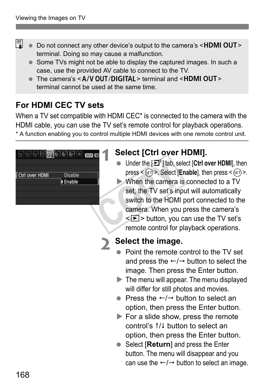 Cop y | Canon eos rebel T2i User Manual | Page 168 / 260