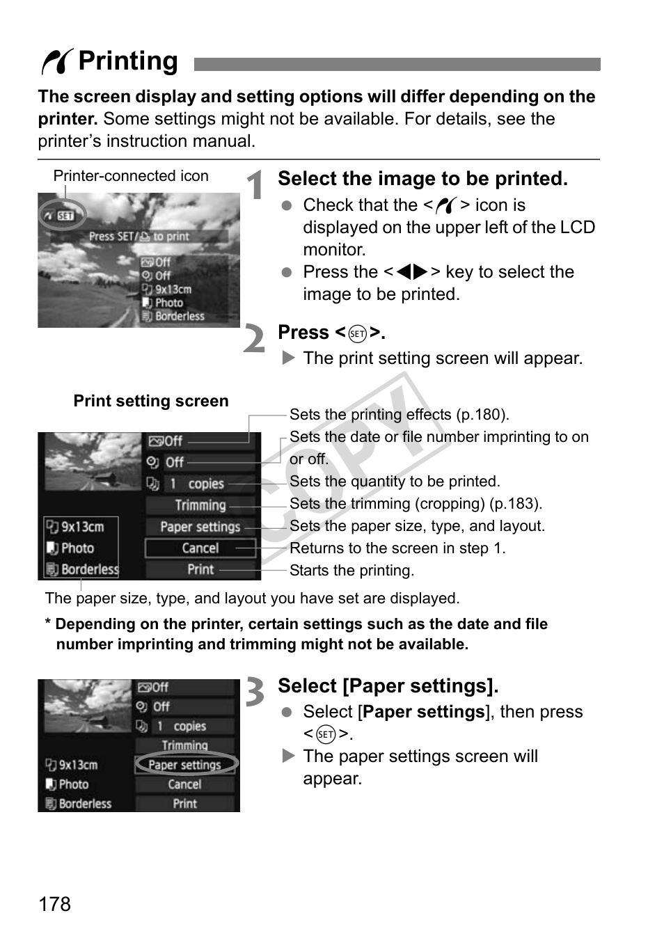 Cop y | Canon eos rebel T2i User Manual | Page 178 / 260