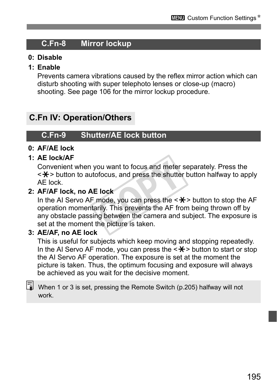 Cop y | Canon eos rebel T2i User Manual | Page 195 / 260