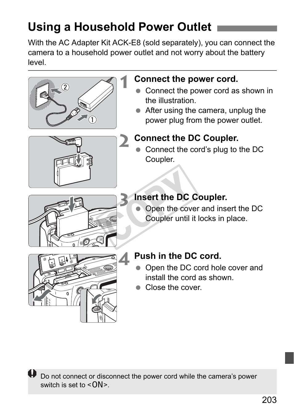 Cop y | Canon eos rebel T2i User Manual | Page 203 / 260