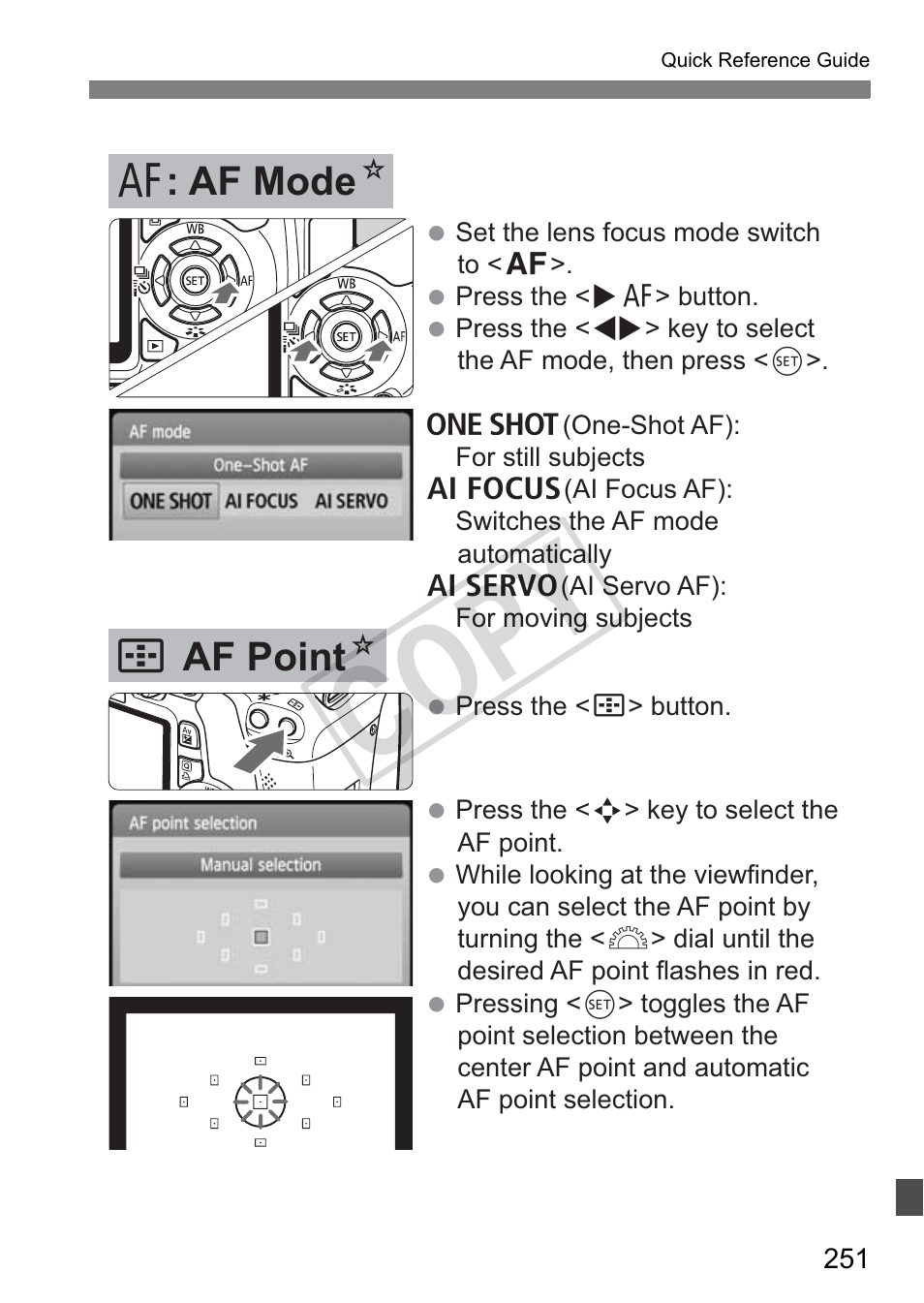 Cop y | Canon eos rebel T2i User Manual | Page 251 / 260