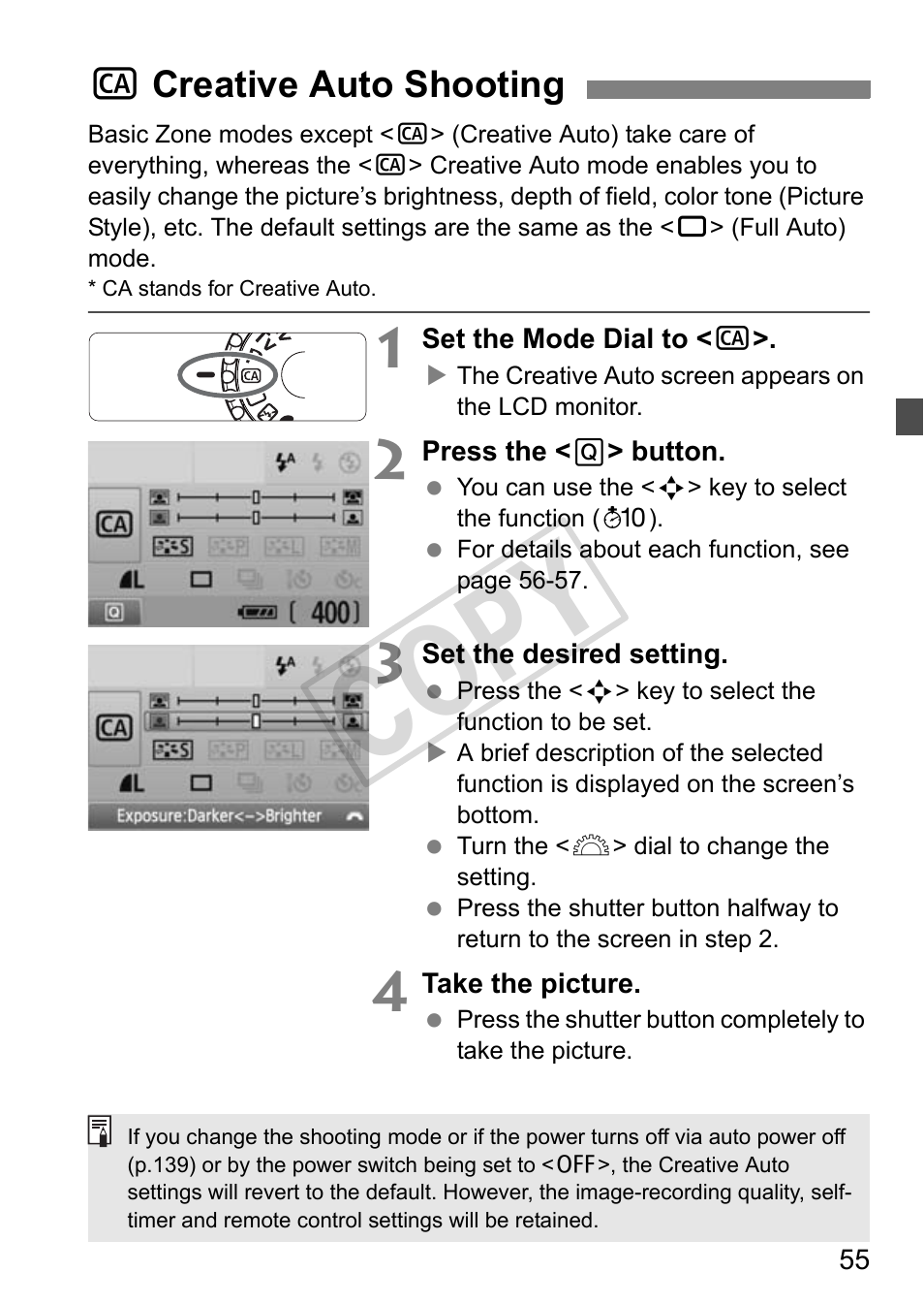 Cop y | Canon eos rebel T2i User Manual | Page 55 / 260