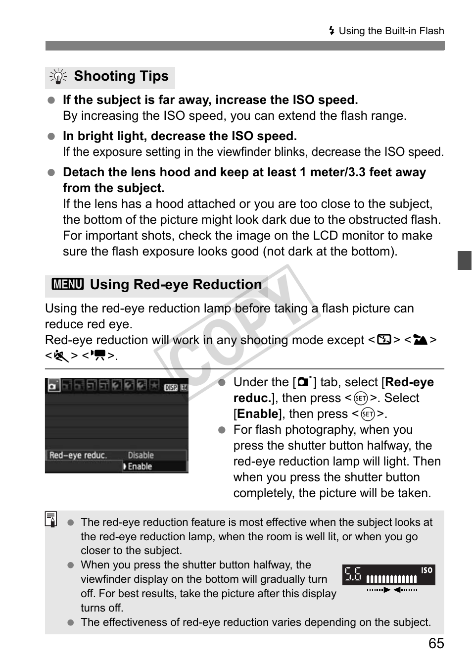 Cop y | Canon eos rebel T2i User Manual | Page 65 / 260