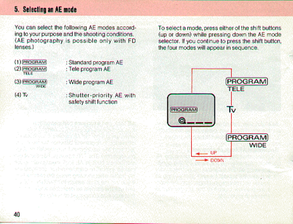 Selectinimaeioite | Canon t70 User Manual | Page 40 / 77