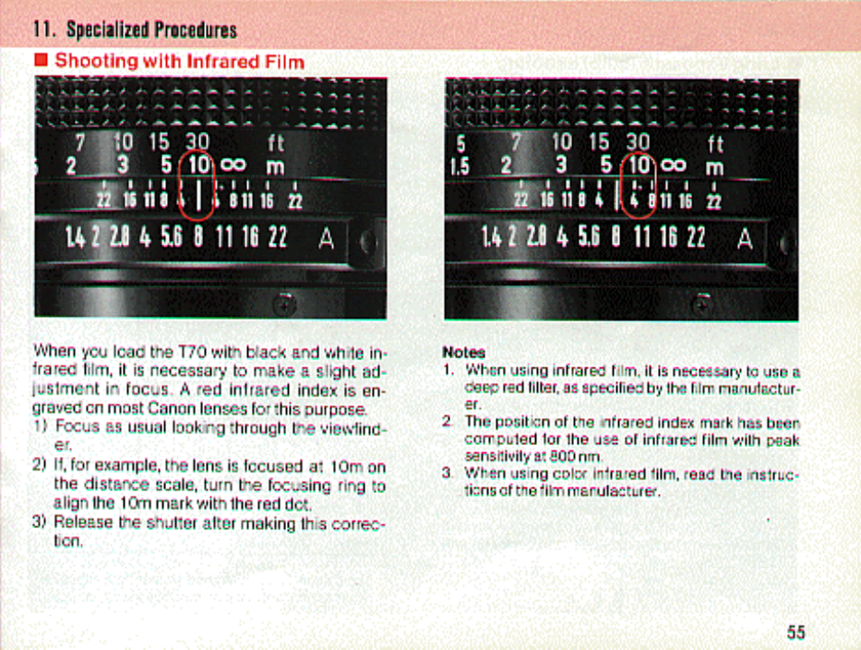 Specializedpriceiiirss, 2^3 s'\b\oo m \} tins n 142*11 4 5.6 8^1118 22, R 10 15 30 ft 2. 3 srioioo m | I i i if i. i i i i, N it 111 4 m inn 8, Tn5 22, M i n n | Canon t70 User Manual | Page 55 / 77