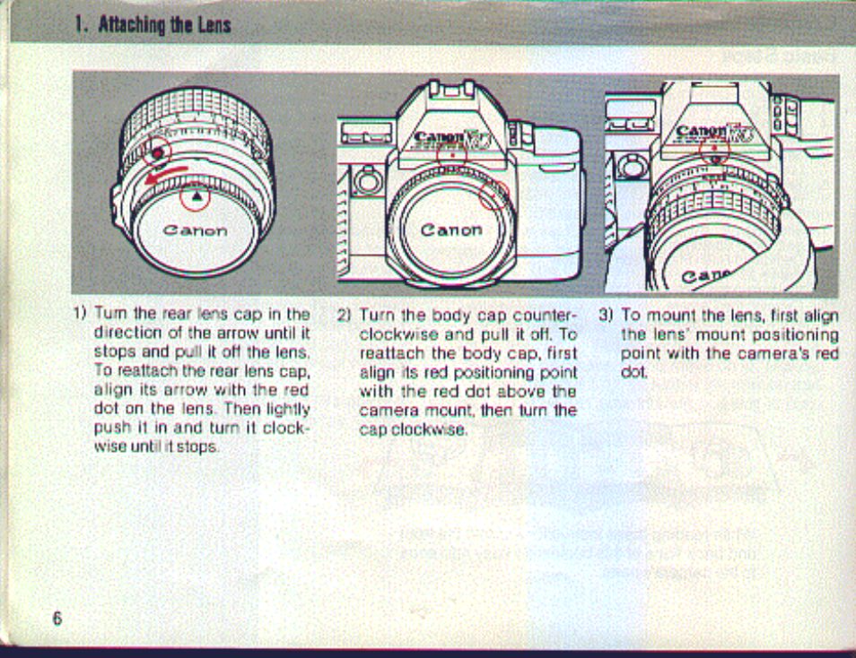 Canon t70 User Manual | Page 6 / 77