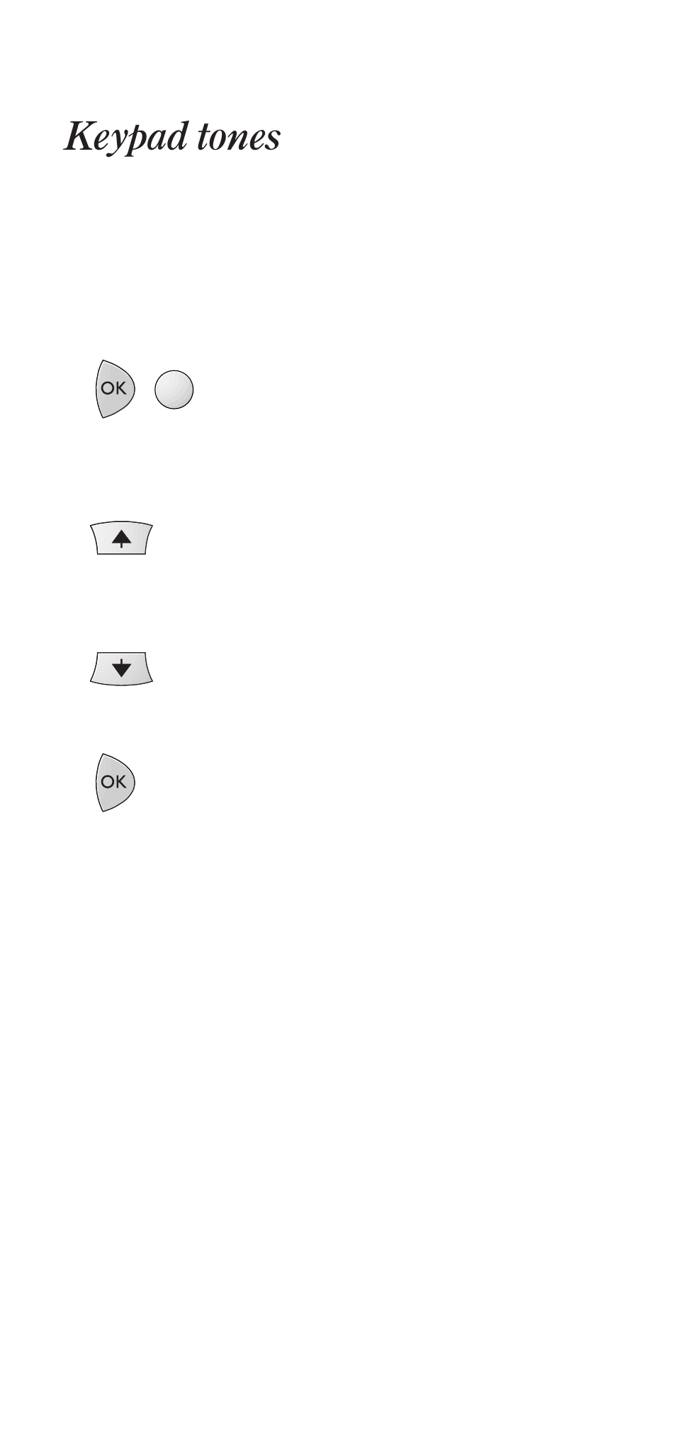 Keypad tones | BT DECTfax User Manual | Page 20 / 31