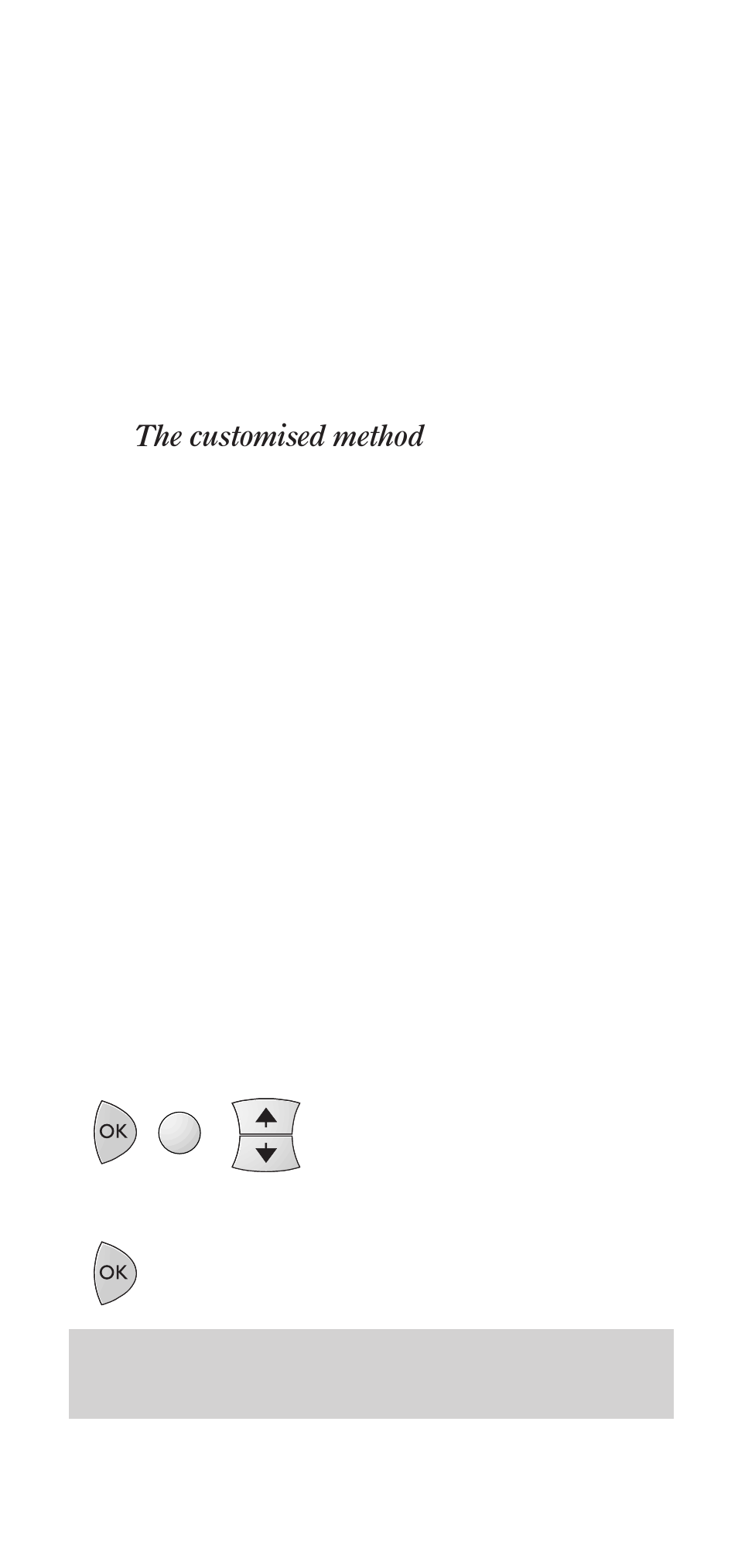 The display shows new code then, Press, Then 7 on the handset, then use the | BT DECTfax User Manual | Page 23 / 31
