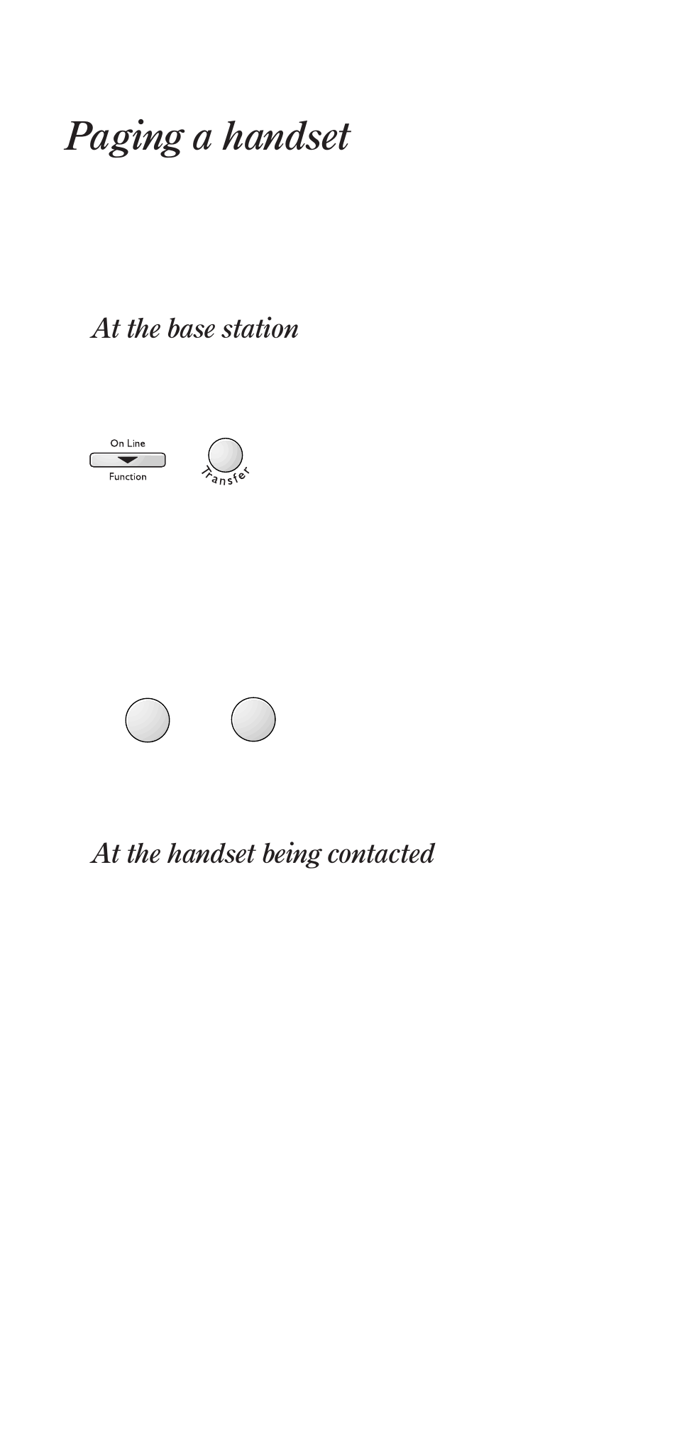 Paging a handset | BT DECTfax User Manual | Page 26 / 31