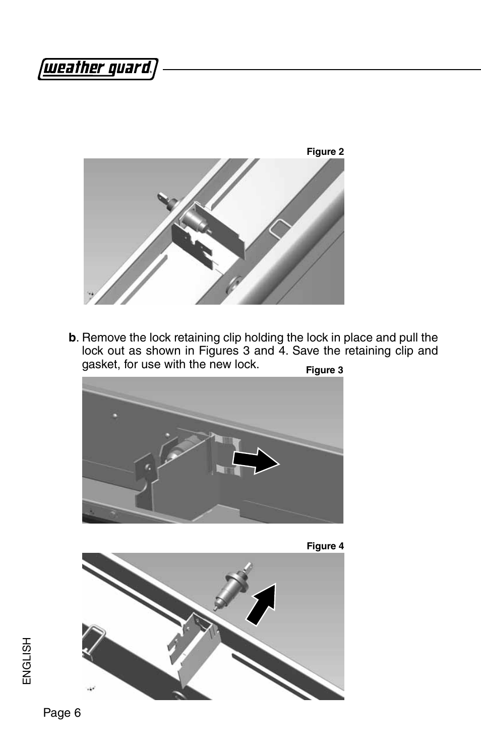WEATHER GUARD Model QDKSBP01 Quick Draw Kit, Lo-Side, Passenger Side User Manual | Page 6 / 16