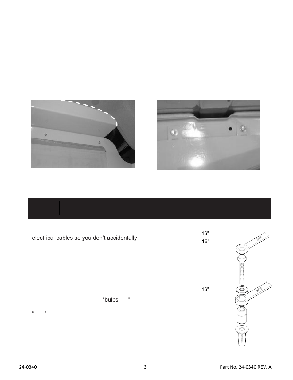 Instructions for installing blind fasteners | WEATHER GUARD Model 96515-3-01 Window Bulkhead, Compact, RAM CV User Manual | Page 3 / 4