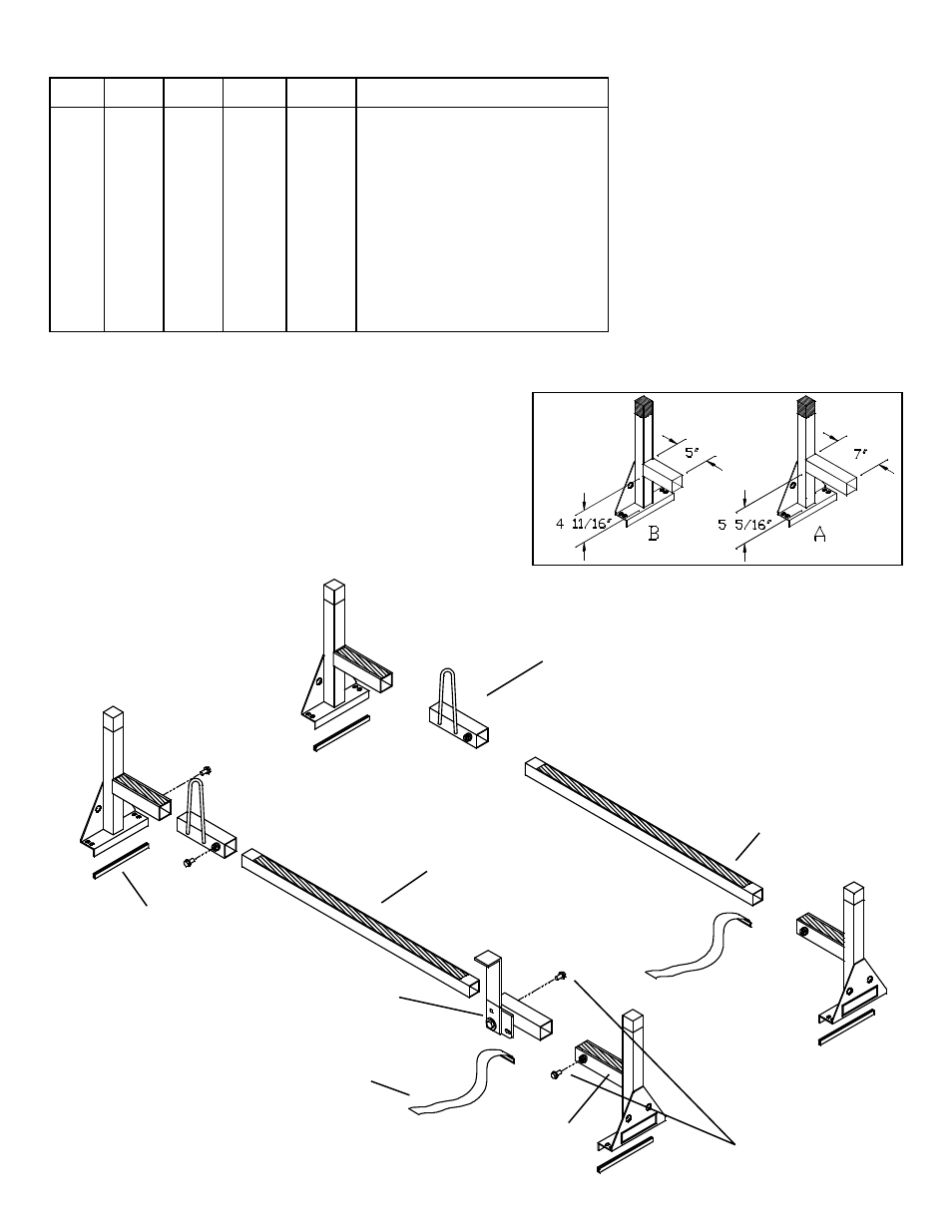 WEATHER GUARD Model 216-5 All-Purpose Rack, Steel, Full-Size, 3 Cross Member User Manual | Page 2 / 4