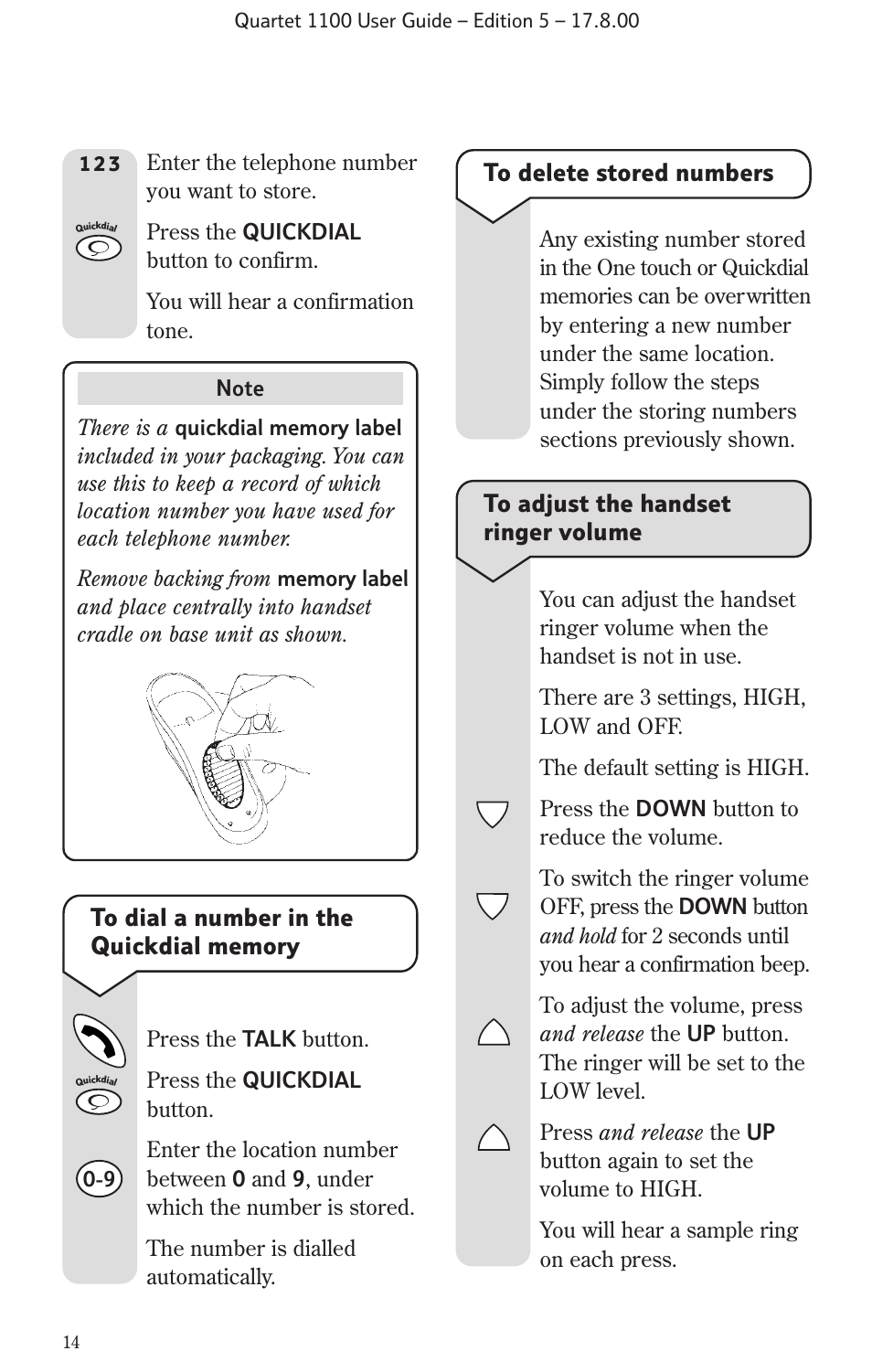 BT 1100 User Manual | Page 16 / 32