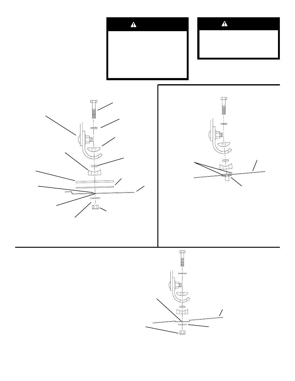 Caution | WEATHER GUARD Model 224-3-01 Aluminum Quick Clamp Rack, Dual Side User Manual | Page 5 / 8