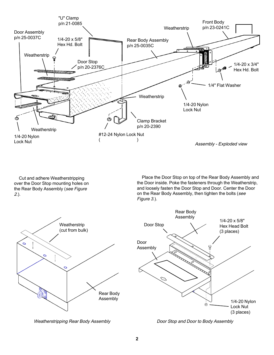 WEATHER GUARD Model 237 Conduit Carrier User Manual | Page 2 / 4