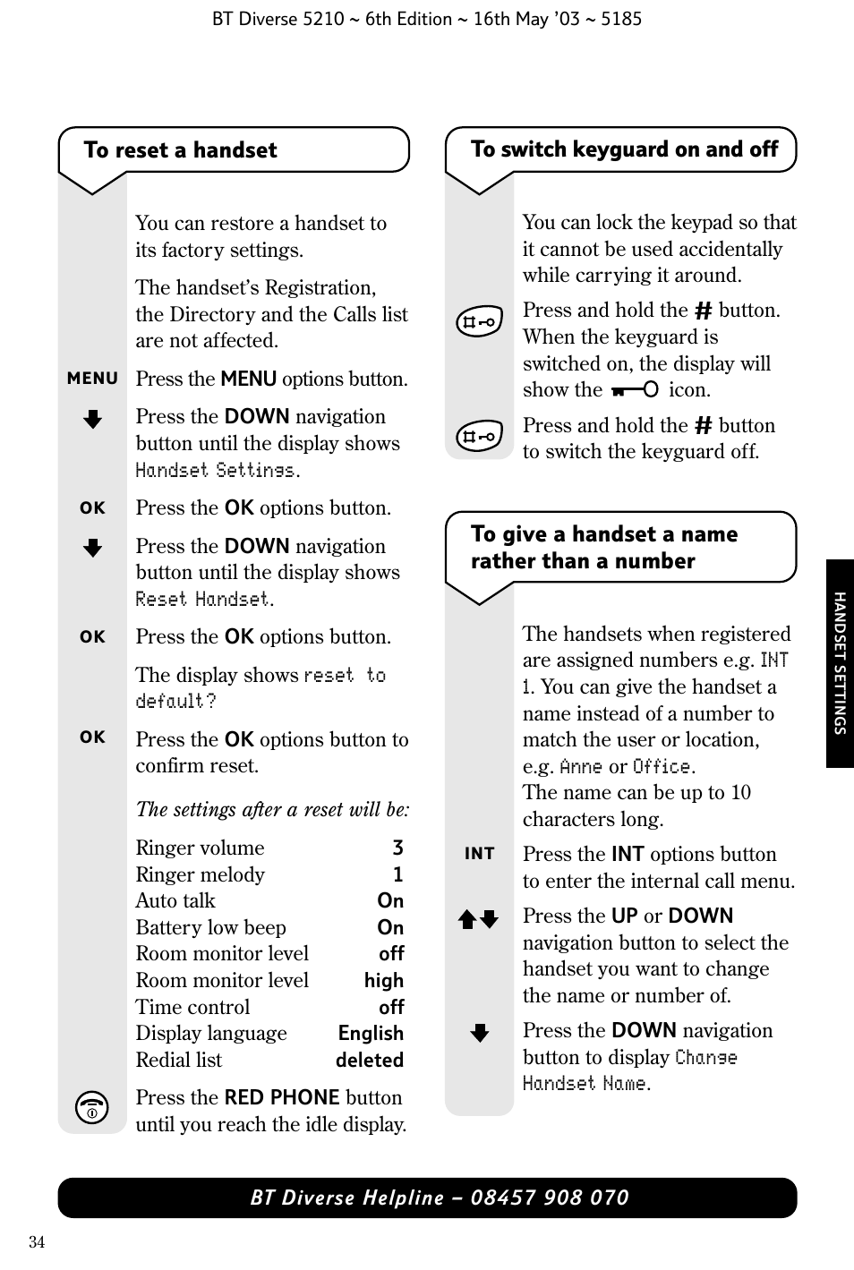 BT 5210 User Manual | Page 36 / 52