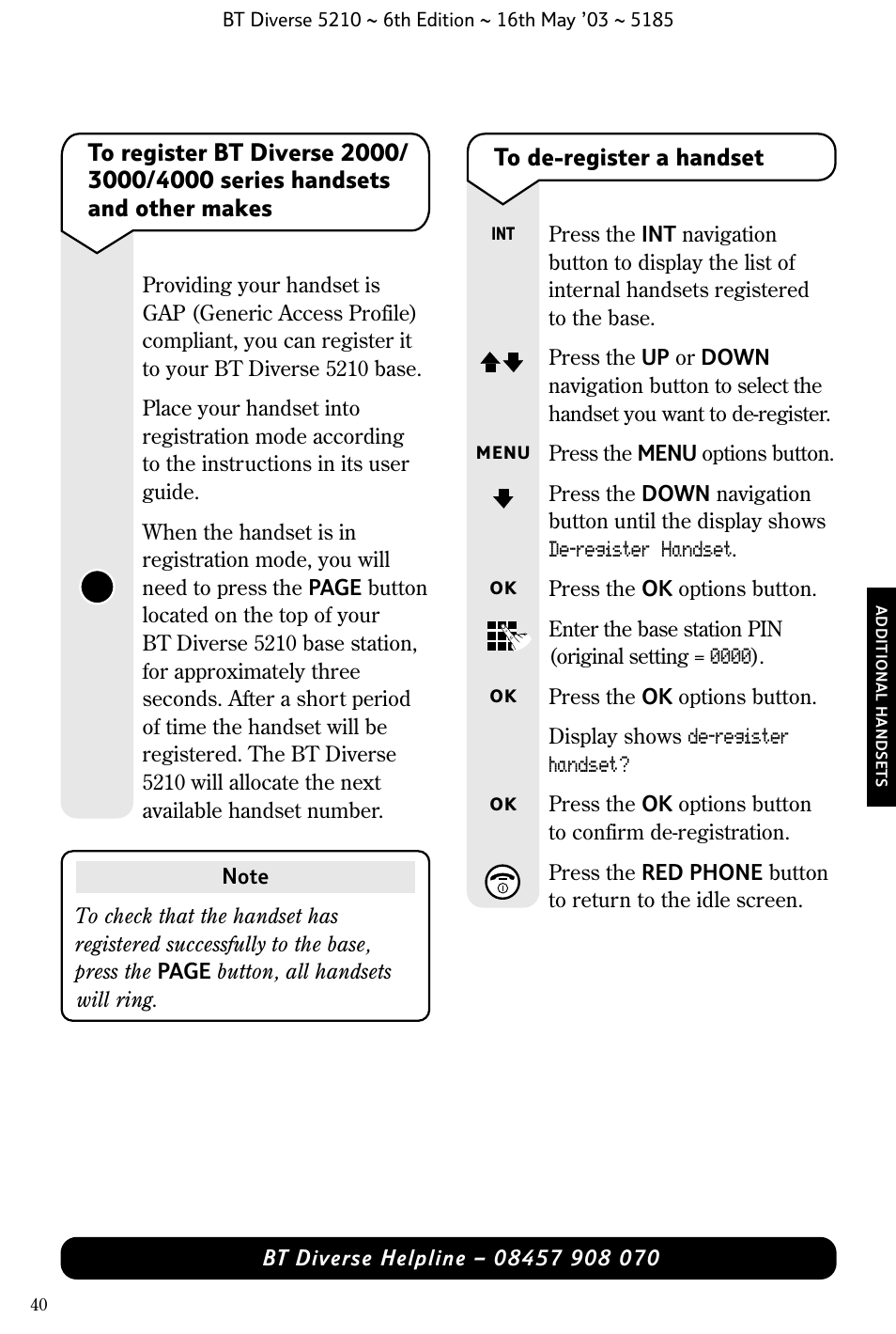 BT 5210 User Manual | Page 42 / 52
