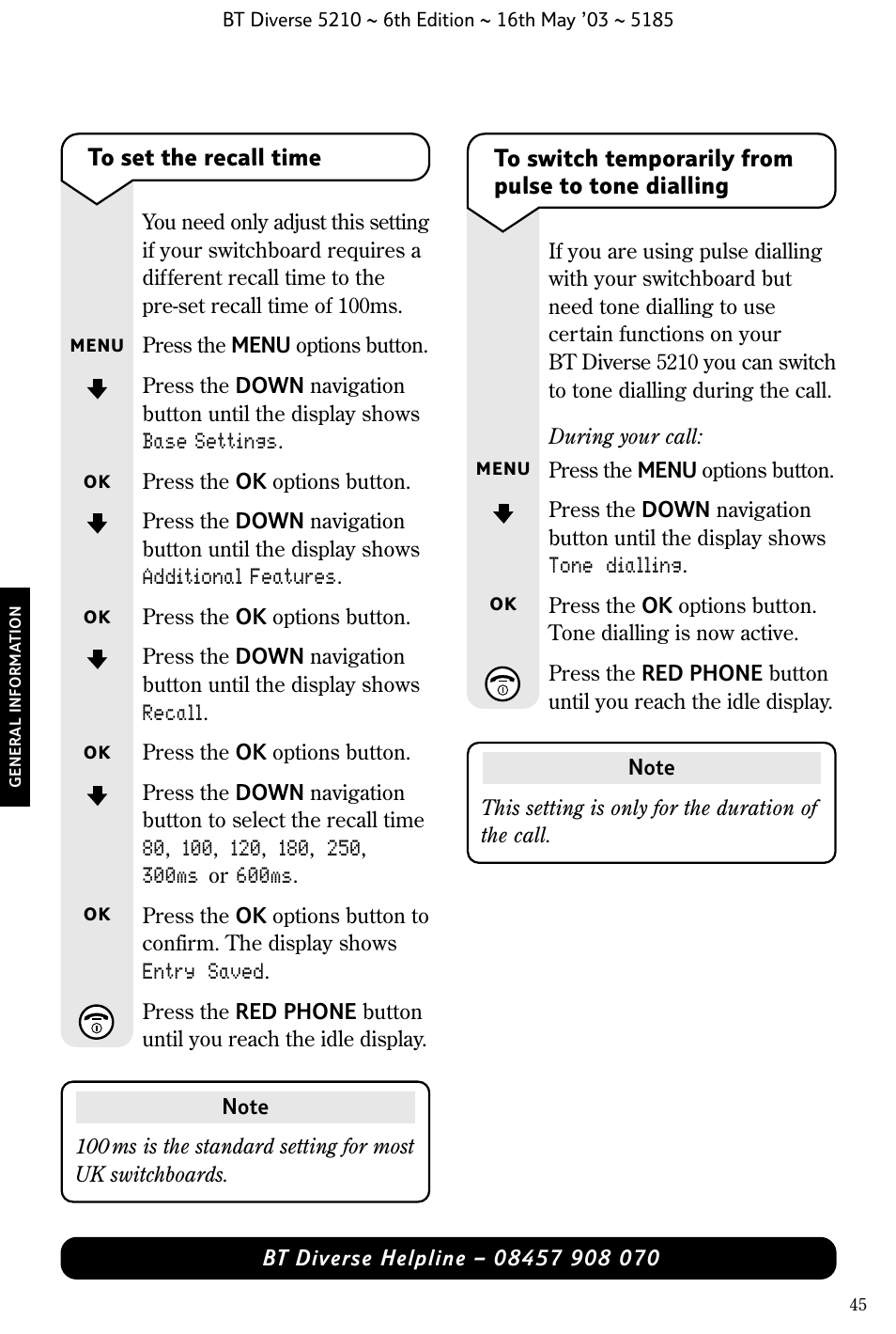 BT 5210 User Manual | Page 47 / 52
