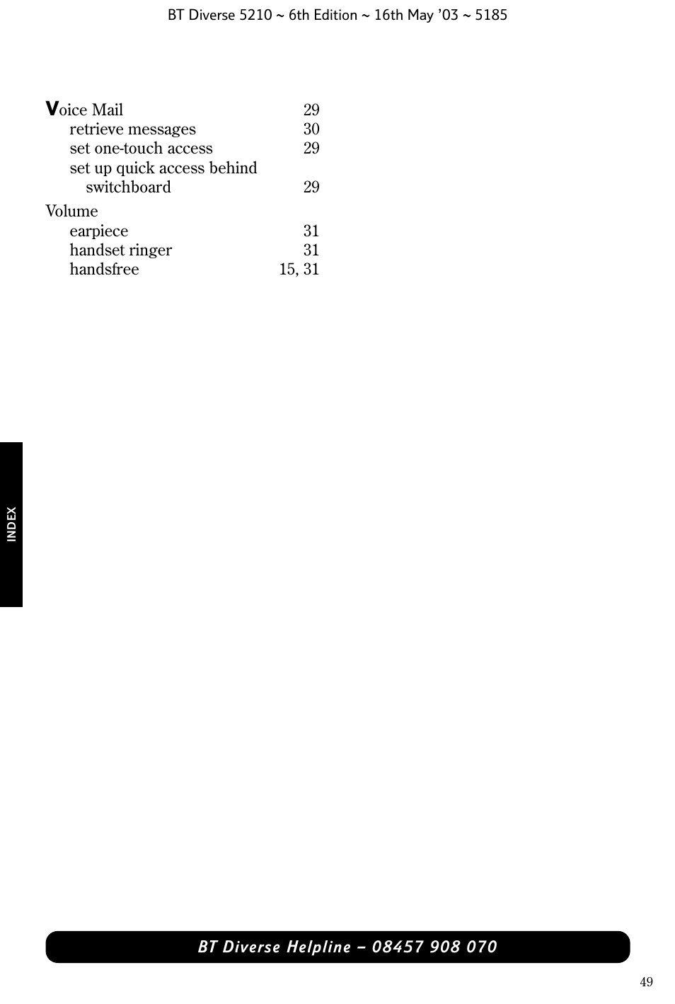 BT 5210 User Manual | Page 51 / 52