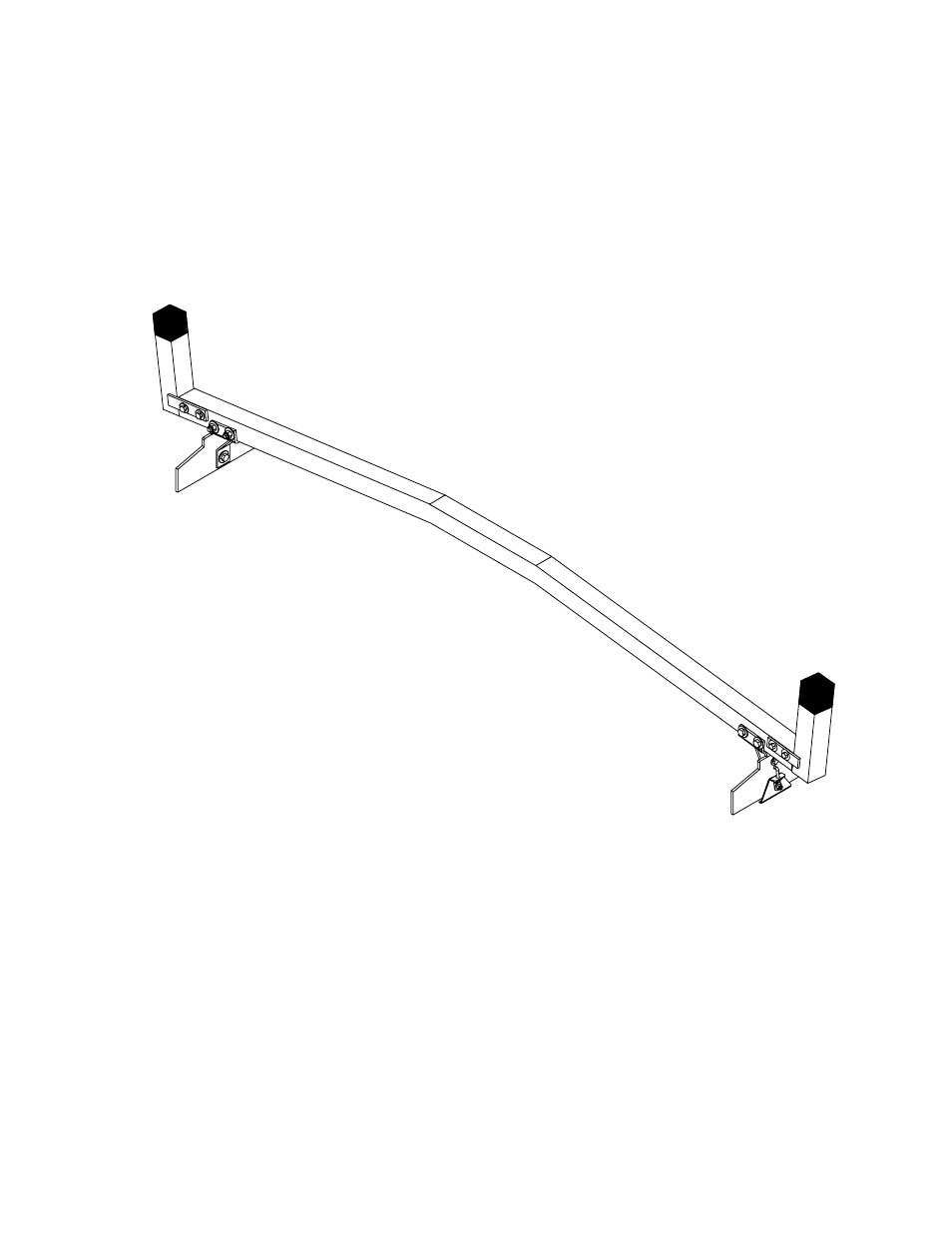 WEATHER GUARD Model 2521 EZ-GLIDE® Accessory Cross Member, Full-Size, GM User Manual | Page 5 / 6