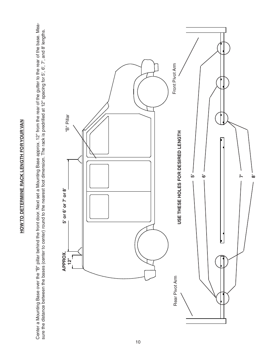 WEATHER GUARD Model 252-3-02 EZ-GLIDE® System, Full-Size, GM User Manual | Page 10 / 15