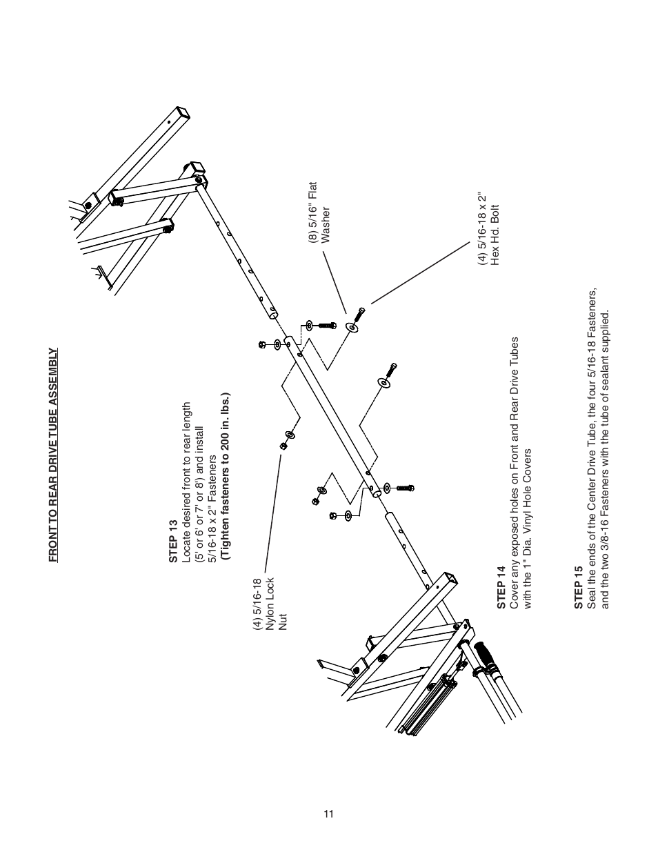 WEATHER GUARD Model 252-3-02 EZ-GLIDE® System, Full-Size, GM User Manual | Page 11 / 15