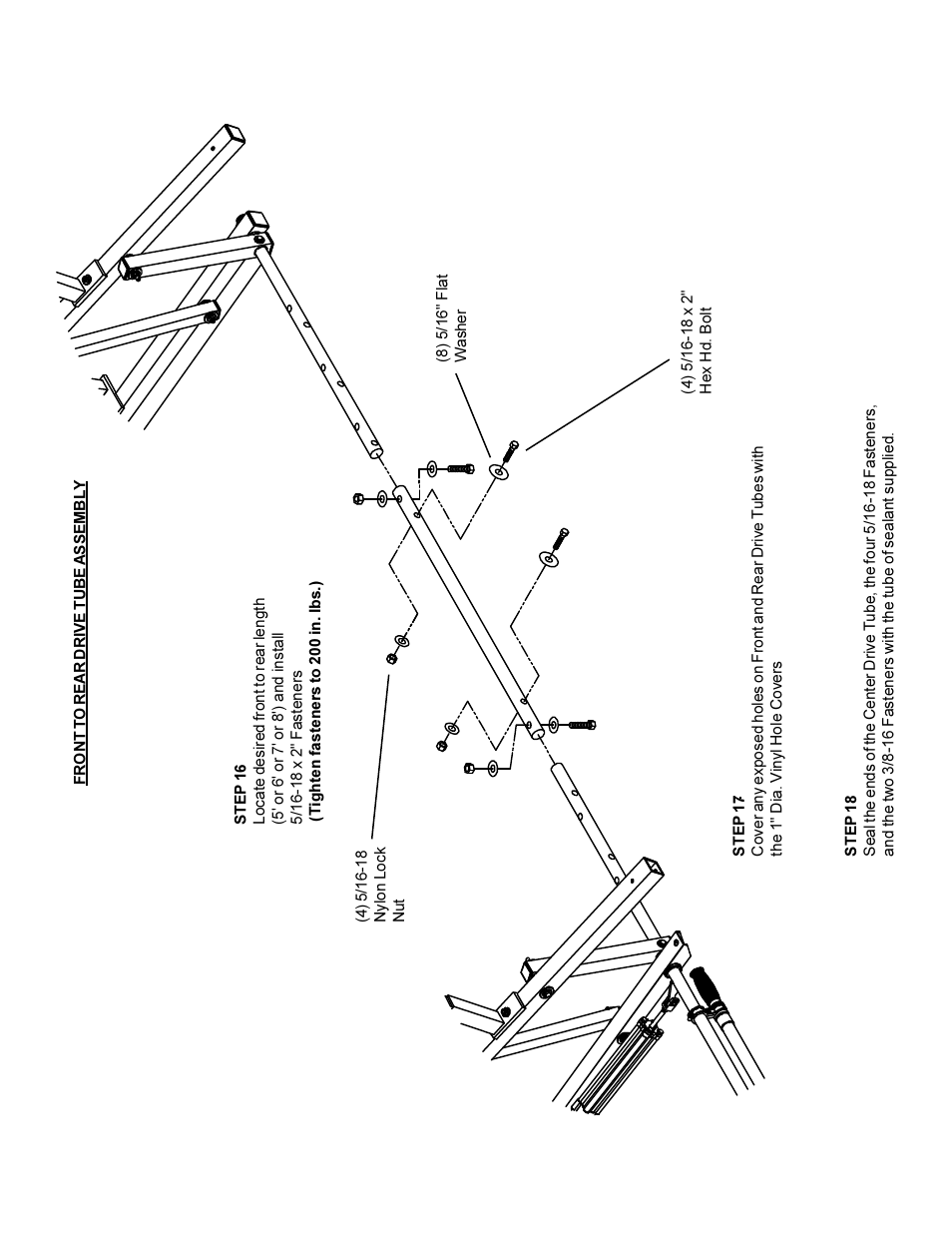 WEATHER GUARD Model 253 EZ-GLIDE® System, Compact User Manual | Page 13 / 17