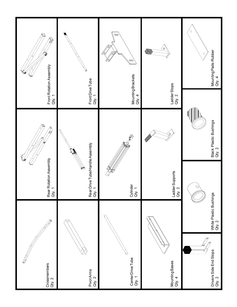WEATHER GUARD Model 253 EZ-GLIDE® System, Compact User Manual | Page 2 / 17