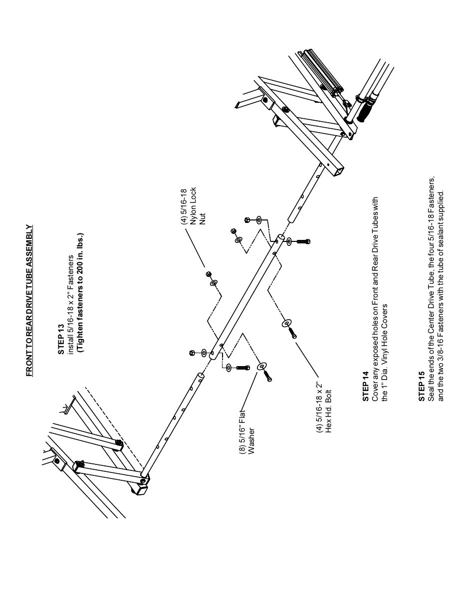 WEATHER GUARD Model 255 EZ-GLIDE® Drop Down Kit, Full, Driver Side User Manual | Page 9 / 12