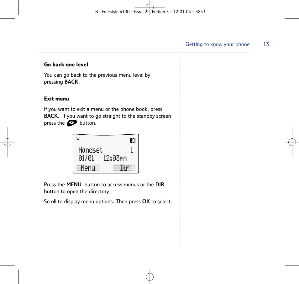 BT 4100 SMS User Manual | Page 13 / 81