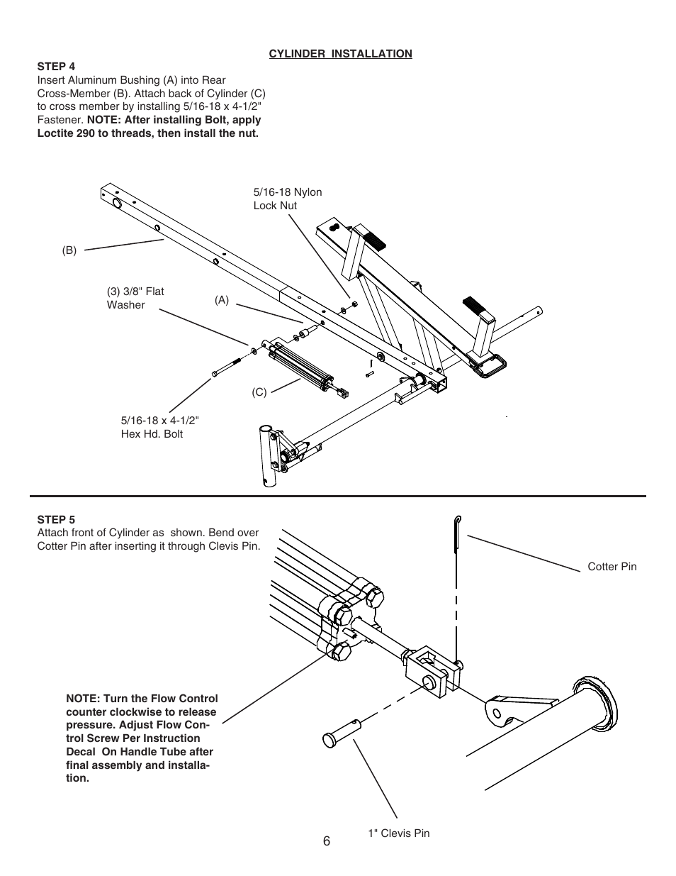 WEATHER GUARD Model 280-3-01 EZ-GLIDE® System, High-Roof User Manual | Page 6 / 15