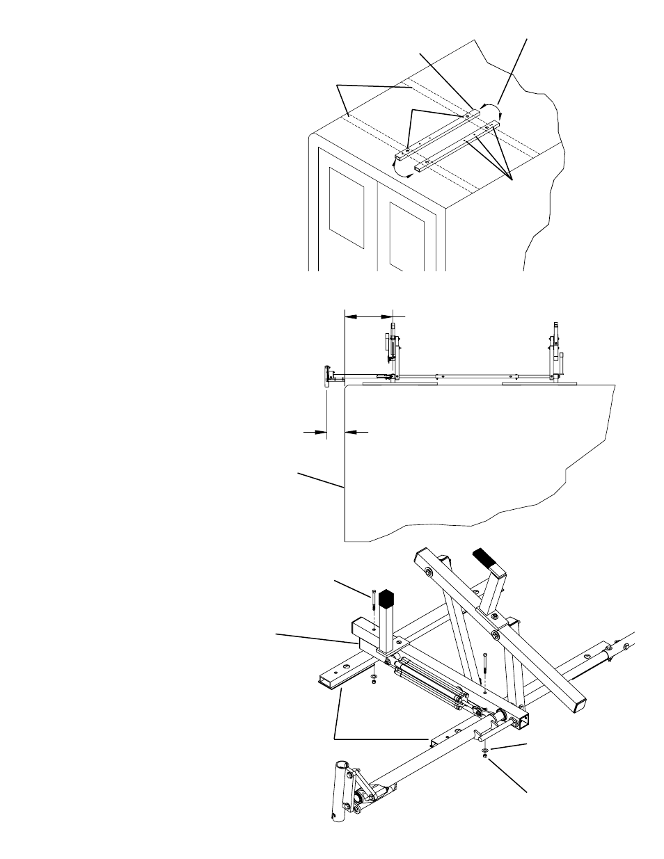WEATHER GUARD Model 281 EZ-GLIDE® System, Passenger Side, 8 ft Hi-Cube Vans User Manual | Page 13 / 17