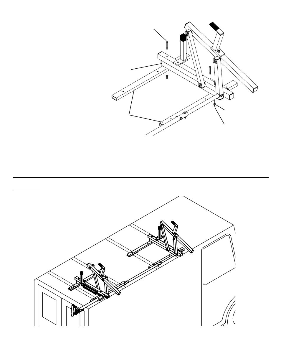 WEATHER GUARD Model 281 EZ-GLIDE® System, Passenger Side, 8 ft Hi-Cube Vans User Manual | Page 14 / 17