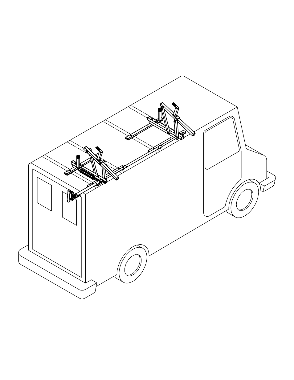 WEATHER GUARD Model 281 EZ-GLIDE® System, Passenger Side, 8 ft Hi-Cube Vans User Manual | Page 16 / 17