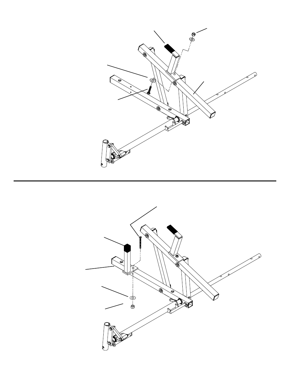 WEATHER GUARD Model 281 EZ-GLIDE® System, Passenger Side, 8 ft Hi-Cube Vans User Manual | Page 6 / 17