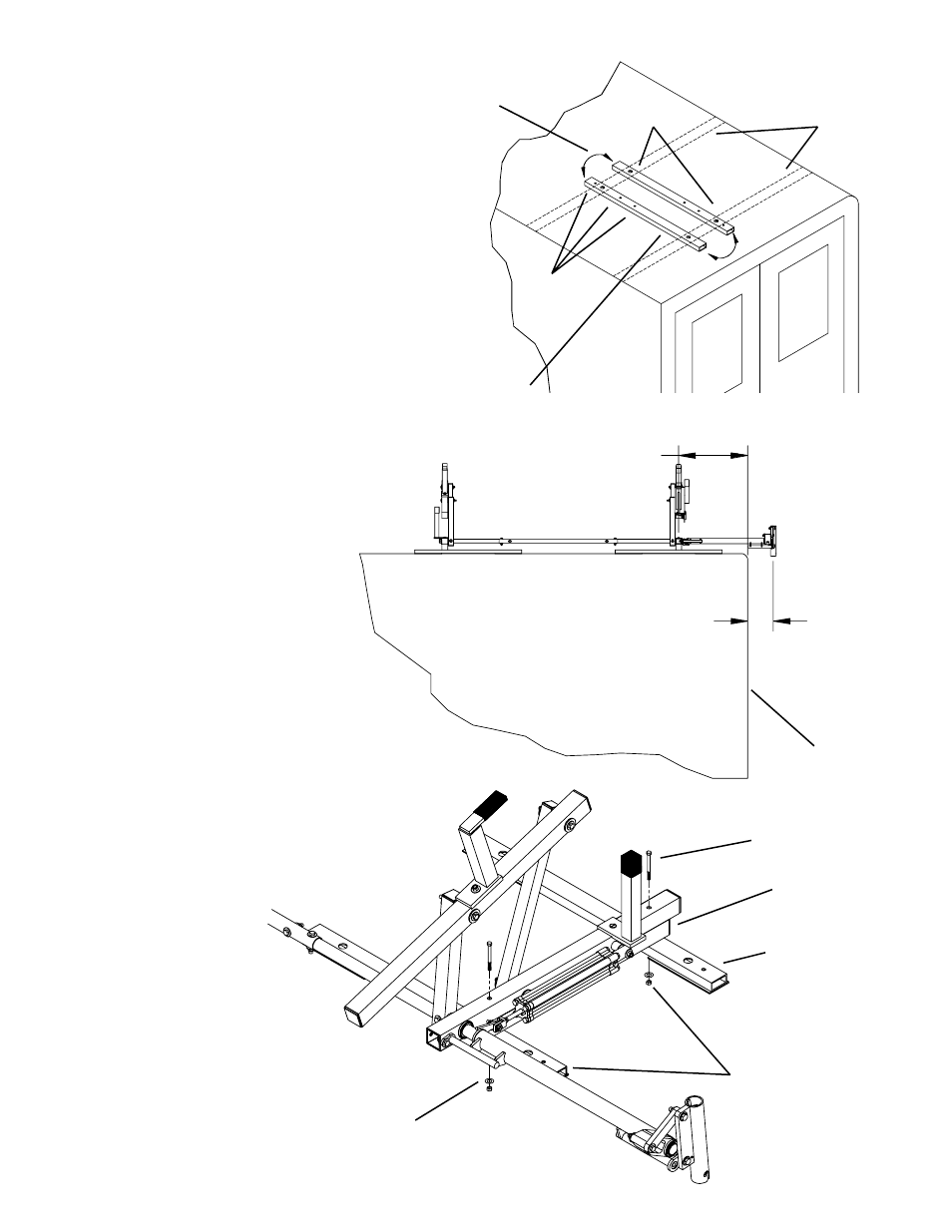 WEATHER GUARD Model 283 EZ-GLIDE® System, Driver Side, 8 ft Hi-Cube Vans User Manual | Page 13 / 17