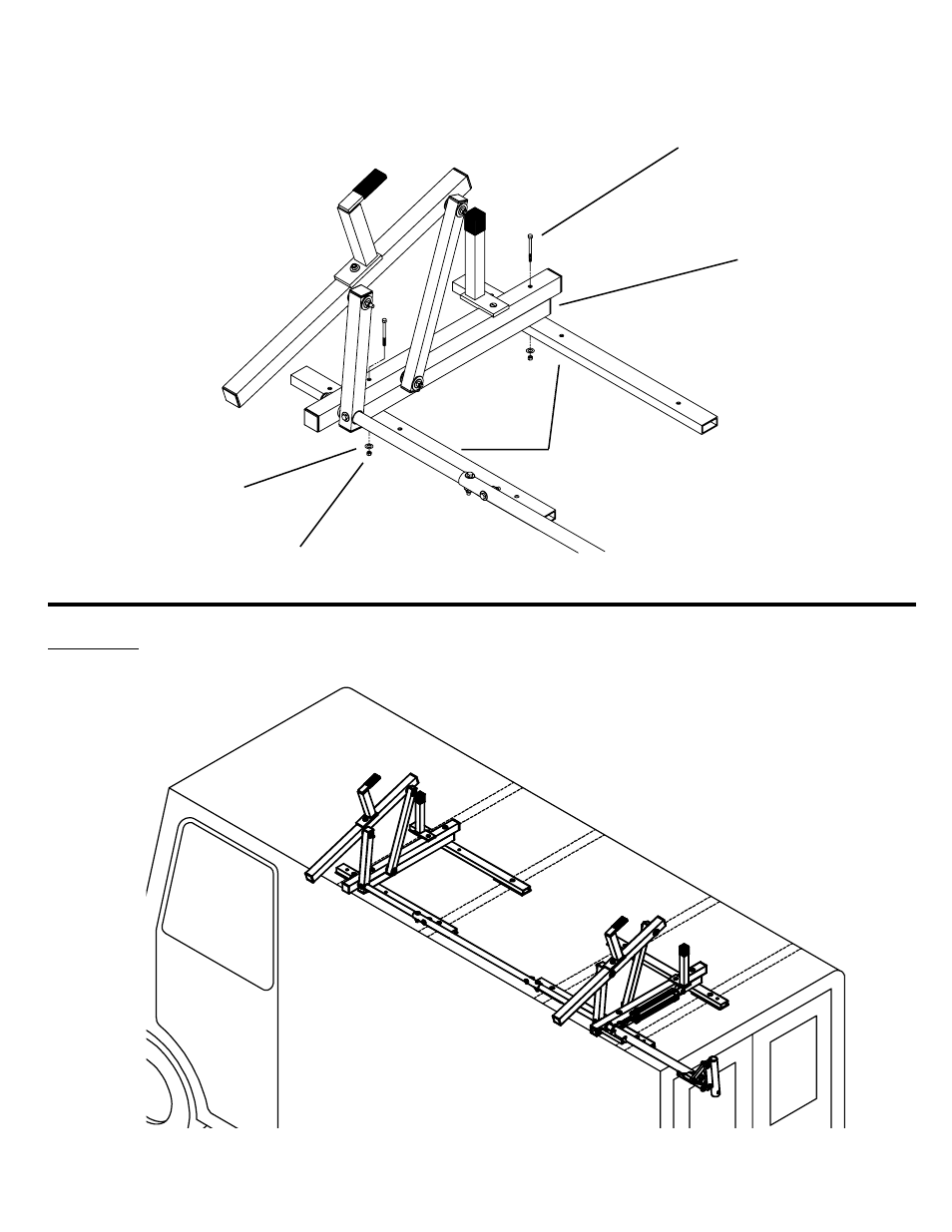 WEATHER GUARD Model 283 EZ-GLIDE® System, Driver Side, 8 ft Hi-Cube Vans User Manual | Page 14 / 17