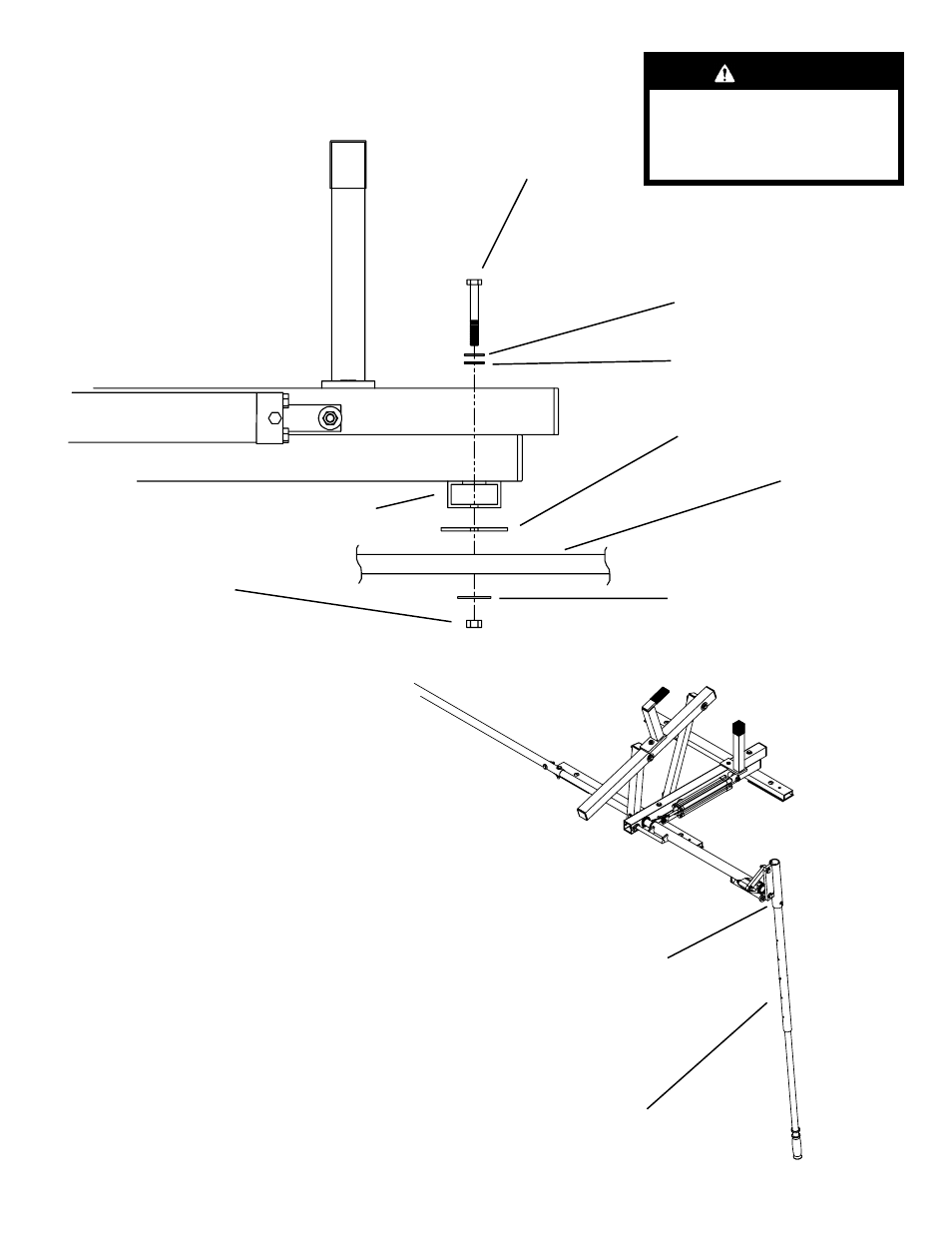 Caution | WEATHER GUARD Model 283 EZ-GLIDE® System, Driver Side, 8 ft Hi-Cube Vans User Manual | Page 15 / 17