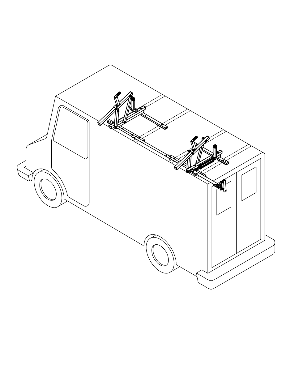 WEATHER GUARD Model 283 EZ-GLIDE® System, Driver Side, 8 ft Hi-Cube Vans User Manual | Page 16 / 17