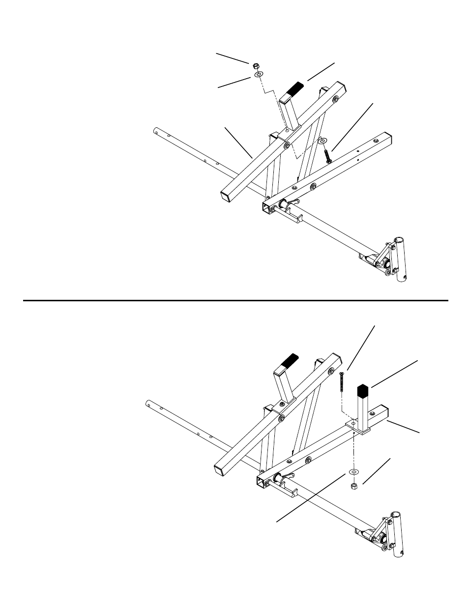 WEATHER GUARD Model 283 EZ-GLIDE® System, Driver Side, 8 ft Hi-Cube Vans User Manual | Page 6 / 17