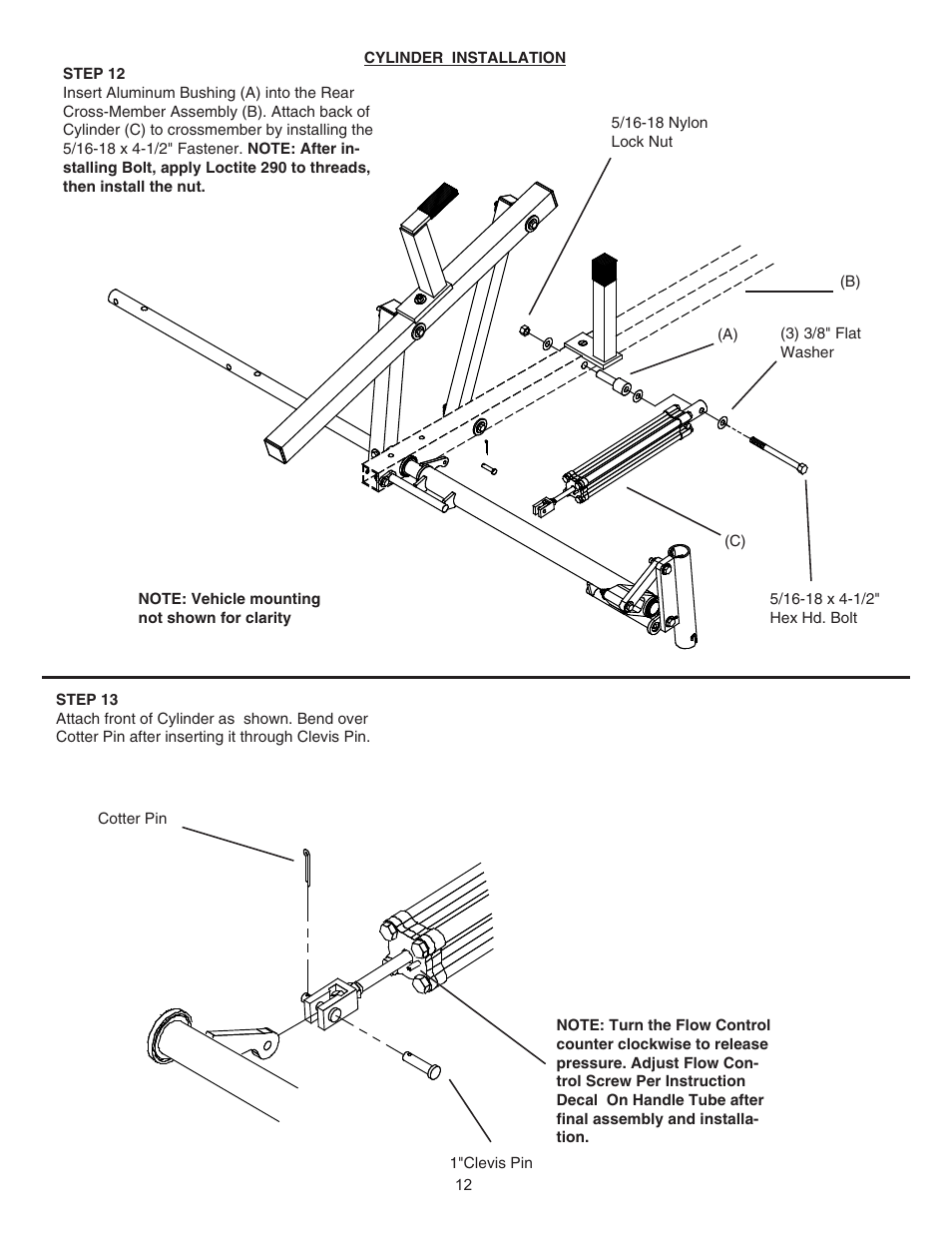 WEATHER GUARD Model 287-3-01 EZ-GLIDE® Drop Down Kit, Mid-Roof, Driver Side User Manual | Page 12 / 16